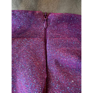 Stardust Bubble Skirt in Cosmic purple.