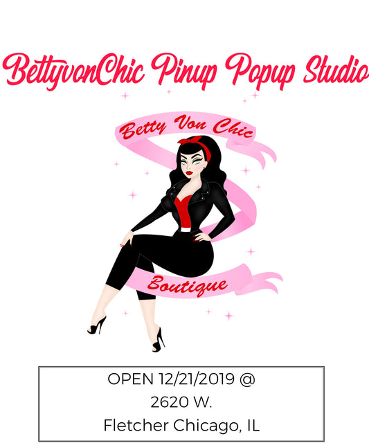 BettyVonChic Boutique Pinup Popup Studio OPEN!