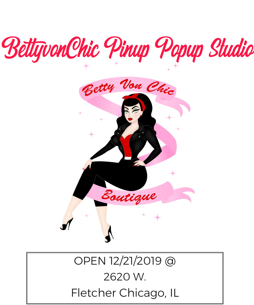 BettyVonChic Boutique Pinup Popup Studio OPEN!