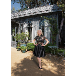 Vespera Noir Cocktail Dress