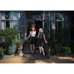 Vespera Noir Cocktail Dress