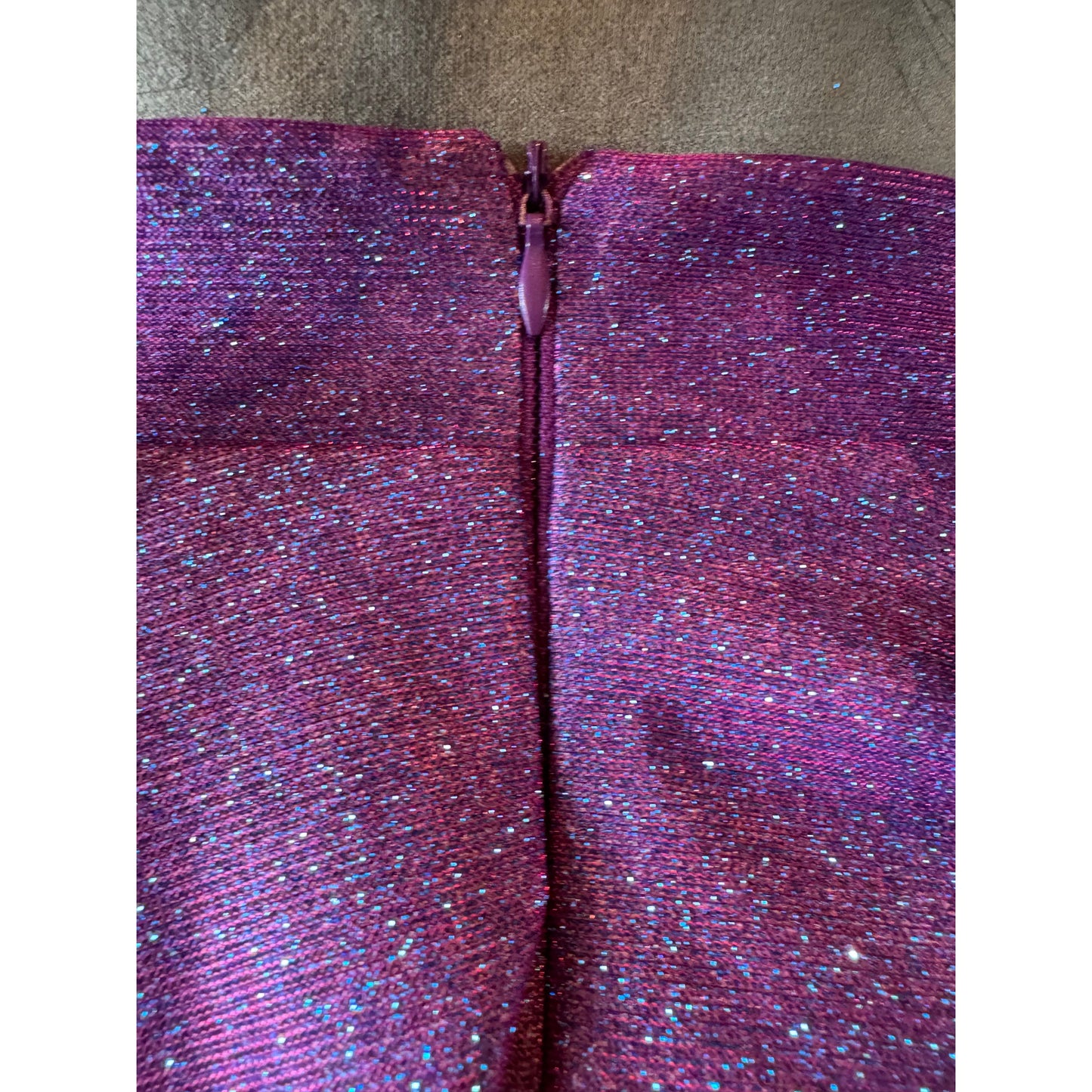 Stardust Bubble Skirt in Cosmic purple