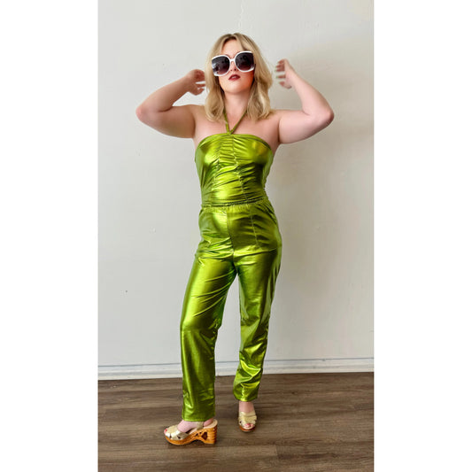 Miami South Beach Electrum Chrome Pants