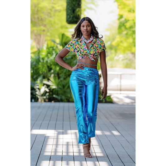Miami South Beach Chrome pants
