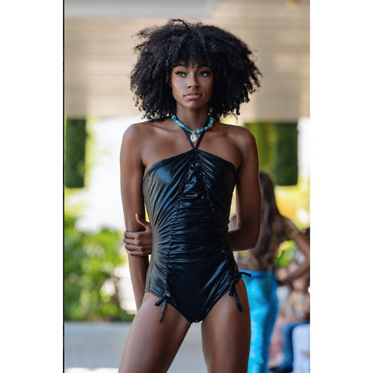 BVC South Beach Bodysuit Obsidian Chrome