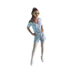 Ella Romper in Paisley Print