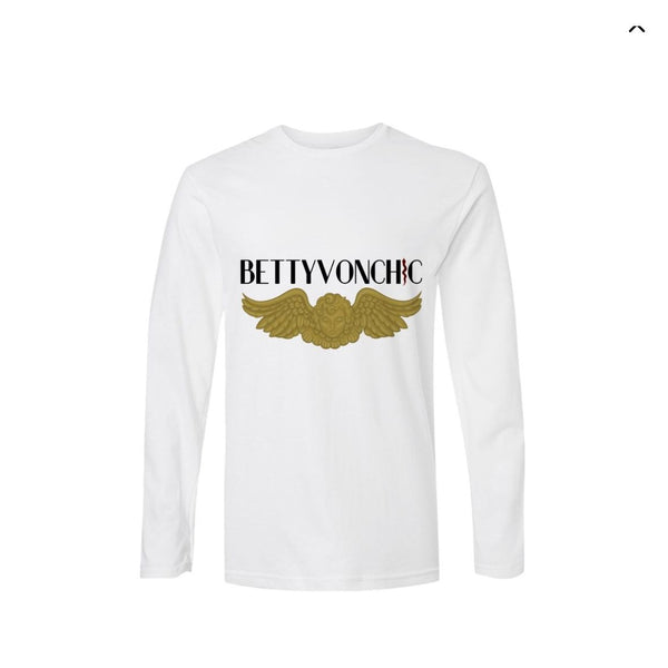 BettyVonChic Cherub Logo T-Shirt Long Sleeve