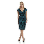 Peacock Pencil Dress
