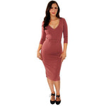 Starlet Dress in Mauve