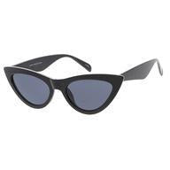 Medium Cateye Sunglasses in White, Ruby, Gold, Black