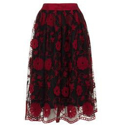 Rosalie - Floral Swing Skirt