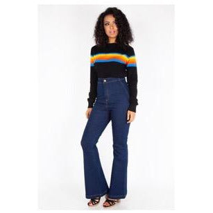 Voodoo Vixen High Waisted  Bell Bottoms