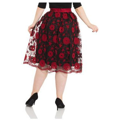 
            
                Load image into Gallery viewer, Rosalie - Floral Swing Skirt
            
        