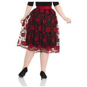 Rosalie - Floral Swing Skirt