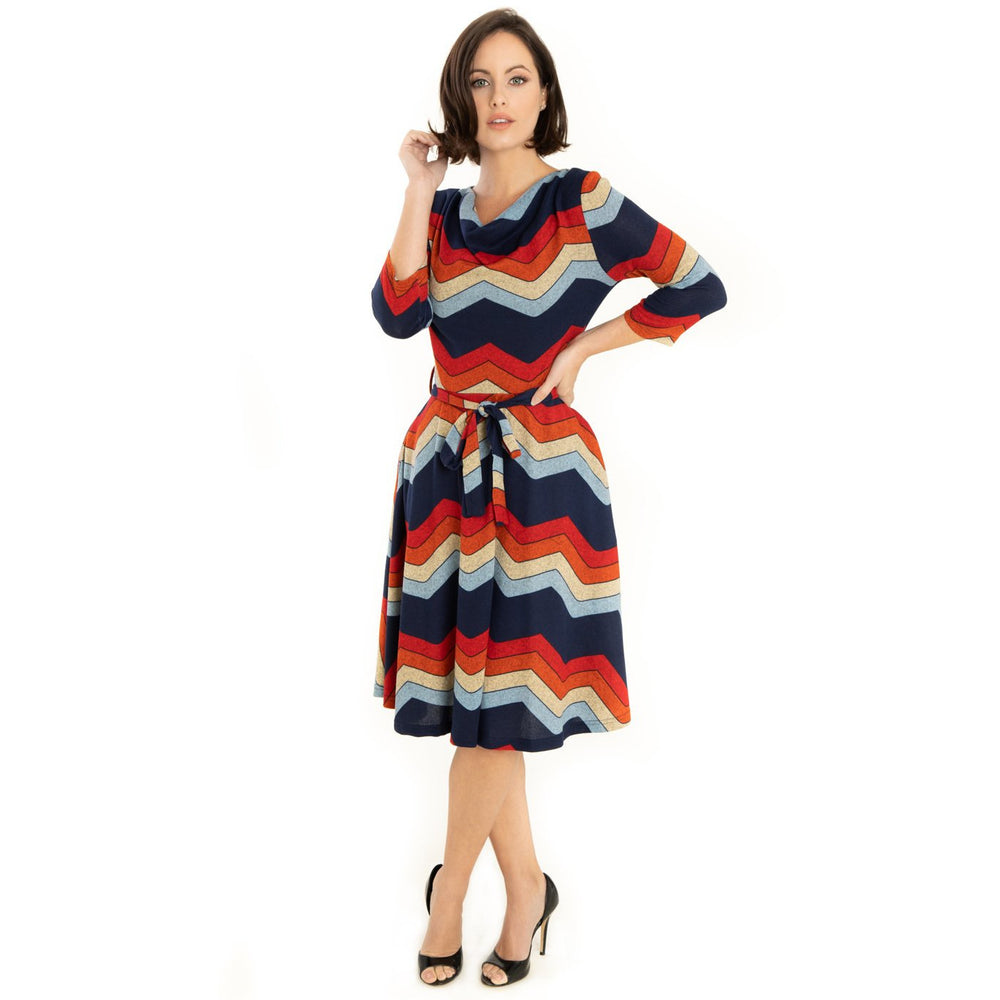 Emma Navy Dress