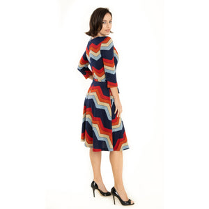 Emma Navy Dress