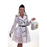Grace & Glam Raincoat Short-white