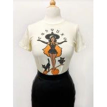 Witchy Hex T-shirt in Cream