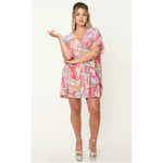 Pink Paisley Print Roper Caftan