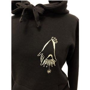 Dear Spider Hoodie in Black / Unisex Body