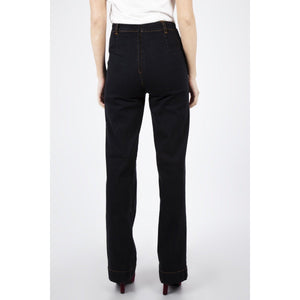 Hazel Wide Leg Denim Trousers