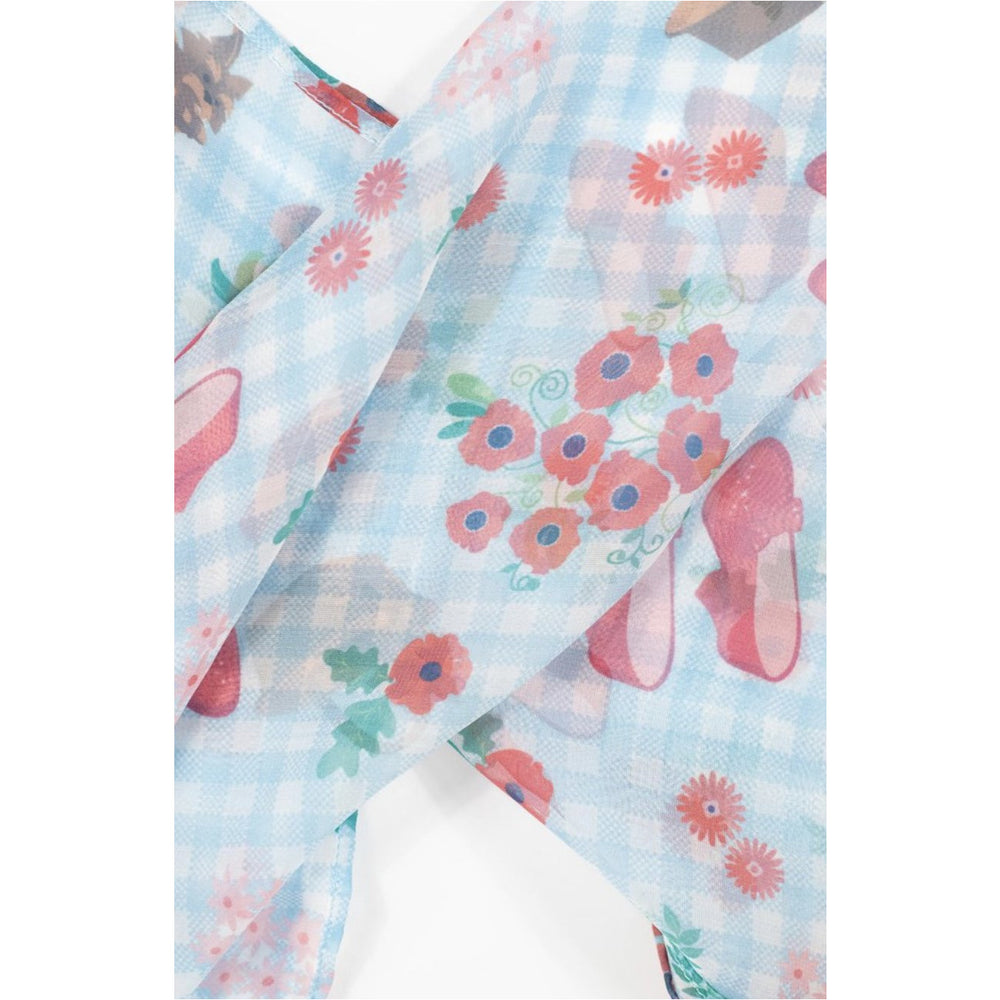 Wizard Of Oz x Unique Vintage Dorothy Of Kansas Print Hair Scarf