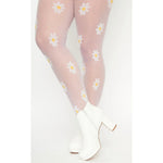 Daisy Print Tights