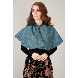 Erin Herringbone Cape