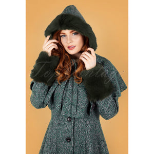 Erin Herringbone Cape