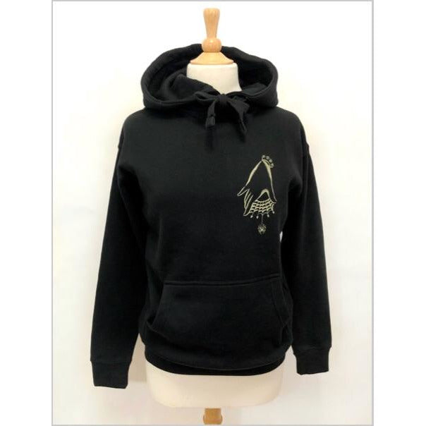 Dear Spider Hoodie in Black / Unisex Body