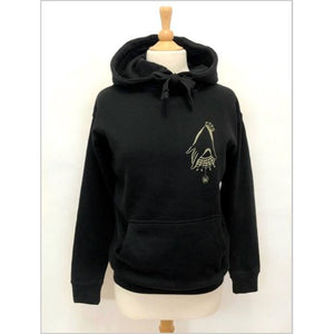 Dear Spider Hoodie in Black / Unisex Body