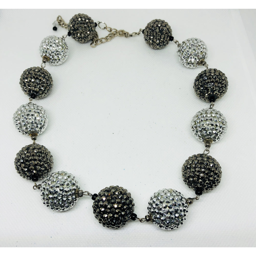 Sparkly and festive beaded necklace