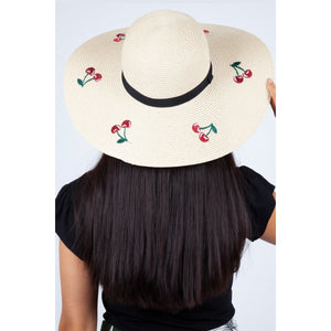 Cherry Sun Hat
