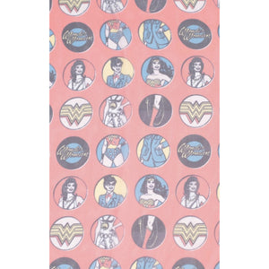 Wonder Woman x Unique Vintage Polka Dot Collage Print Hair Scarf