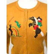 Head west Cardigan-Bronze