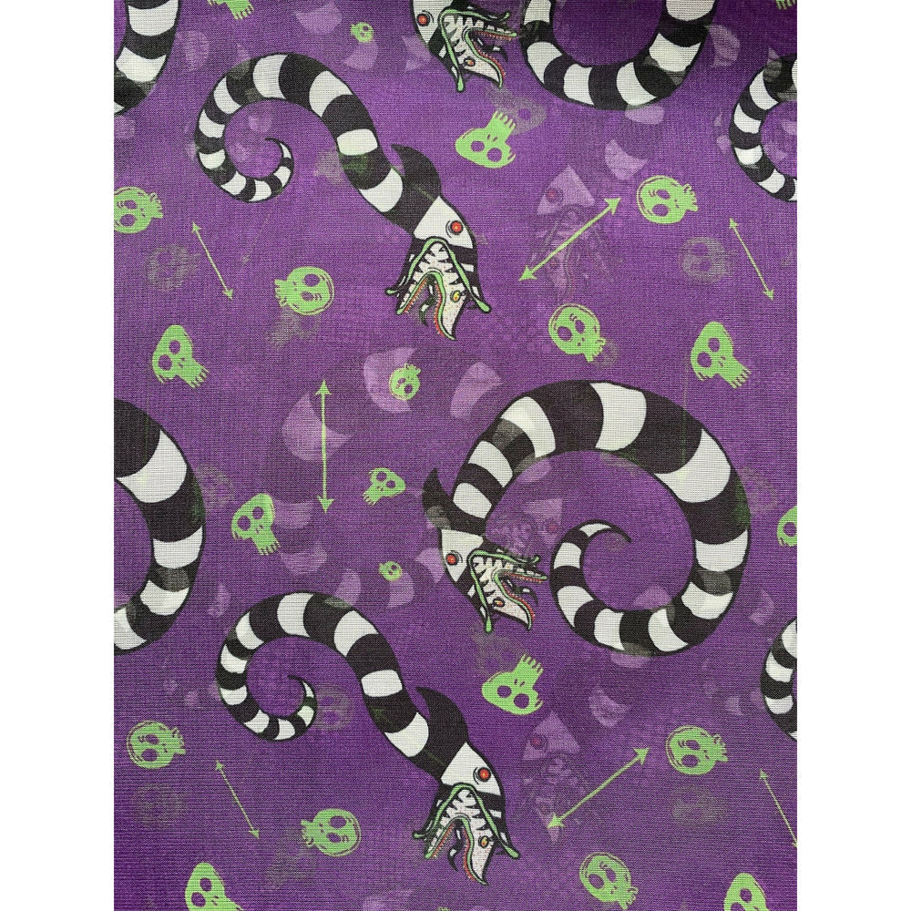 Beetlejuice Print Pinup Hair-scarf