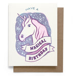 Magical Unicorn Birthday Card