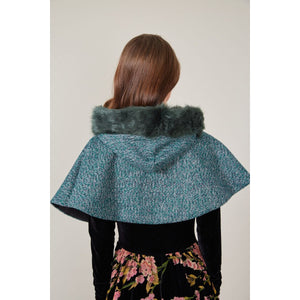 Erin Herringbone Cape