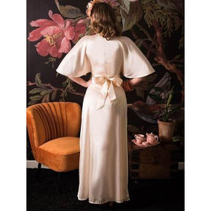 1930s Lounging Robe Peach