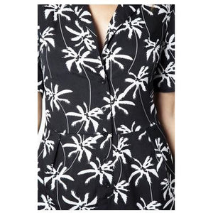 Lauren - Palm Tree Playsuit