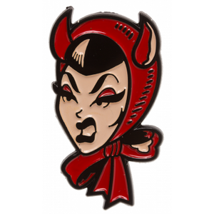
            
                Load image into Gallery viewer, Devil Girl Pin
            
        