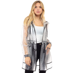 Forever Stars- Mid Length Raincoat
