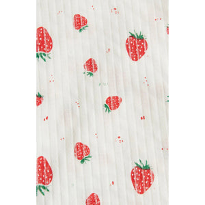 
            
                Load image into Gallery viewer, White &amp;amp; Red Strawberry Print Hair Scarf
            
        