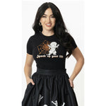 Casper x Unique Vintage Spook Up Your Life Fitted Tee